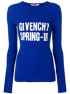 Givenchy Spring-18 Sweater - Blue