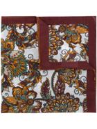 Eleventy Floral Square Scarf - Multicolour