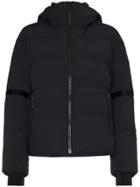 Fusalp Bars Logo Patch Puffer Jacket - Black