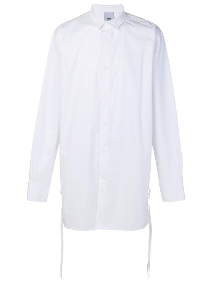 D.gnak Classic Tailored Shirt - White