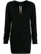 Rick Owens Long Length Jumper - Black