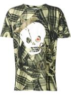 Vivienne Westwood Man Tartan Skull Print T-shirt