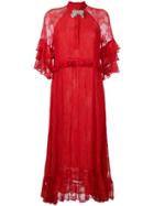 Dodo Bar Or Lace Dress - Red