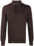 Ermenegildo Zegna Polo Sweater - Brown
