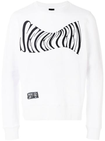 Ktz Seventeen Embroidered Sweatshirt - White