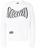 Ktz Seventeen Embroidered Sweatshirt - White