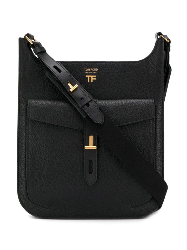 Tom Ford T Twist Crossbody Bag - Black