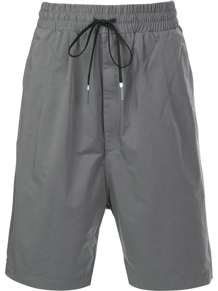 Brandblack Drawstring Shorts, Men's, Size: Xxl, Grey, Polyethylene/polyester