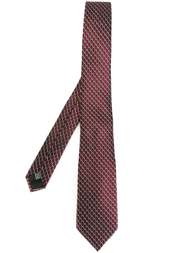 Lanvin Honeycomb Effect Tie