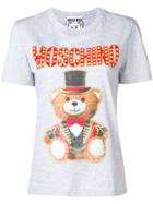 Moschino Bear Print T-shirt - Grey