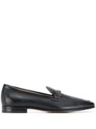 Tod's Double T Buckled Loafers - Black