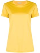 Moncler Logo Patch T-shirt - Yellow & Orange