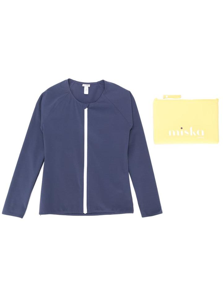Miska Paris Teen Slim Fit Zipped Jacket - Blue