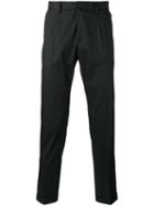Dolce & Gabbana - Tapered Trousers - Men - Cotton/spandex/elastane - 46, Black, Cotton/spandex/elastane