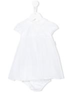 Loredana - Short-sleeved Dress - Kids - Cotton/polyester - 18 Mth, White