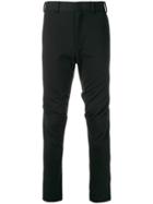 Devoa Skinny Stretch Trousers - Black