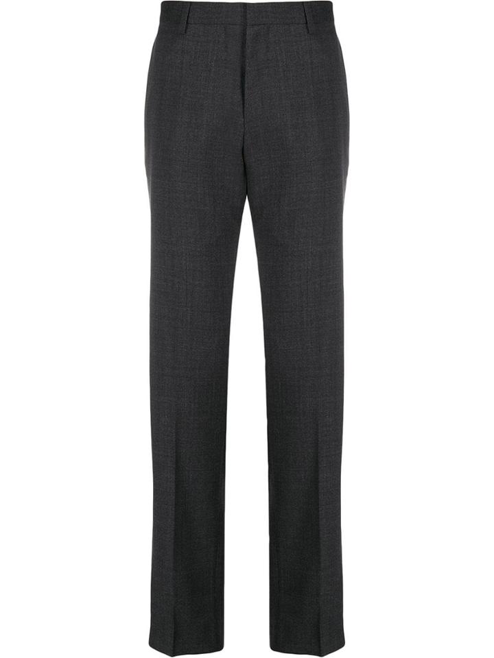 Boss Hugo Boss Tailored Straight Leg Trousers - Grey