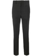 Isabel Marant Étoile Check Slim Fit Trousers - Grey