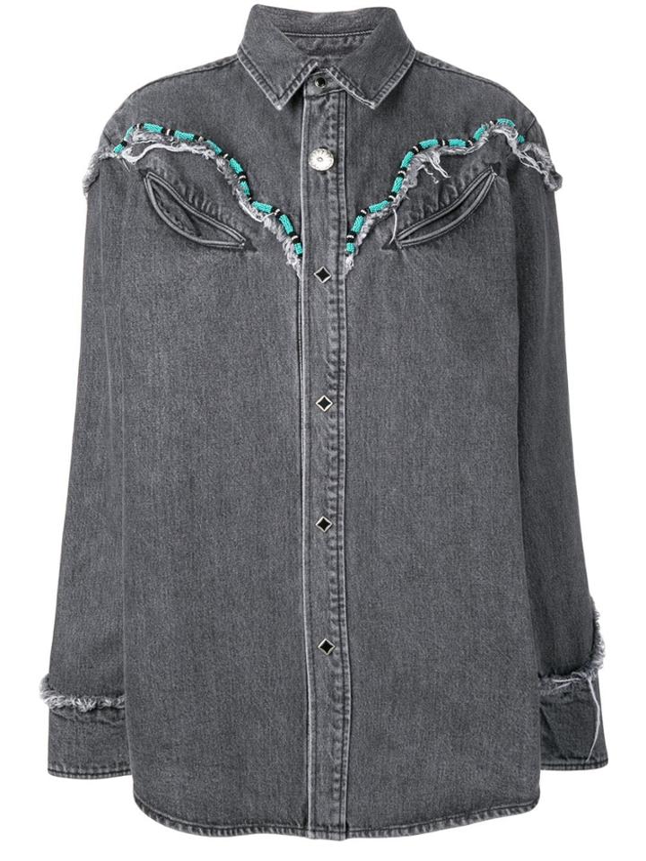 Alanui Silverlake Shirt Jacket - Grey
