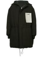Raf Simons Lsd Patch Oversized Parka - Black