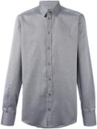 Dolce & Gabbana Printed Shirt, Men's, Size: 41, Black, Cotton