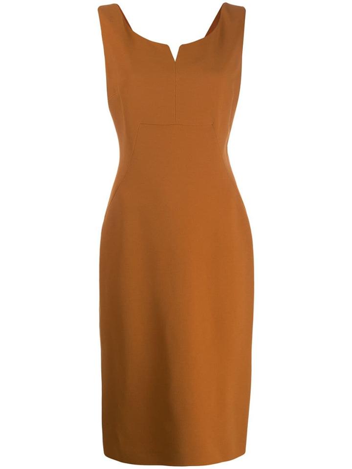 Antonelli Pencil Dress - Yellow