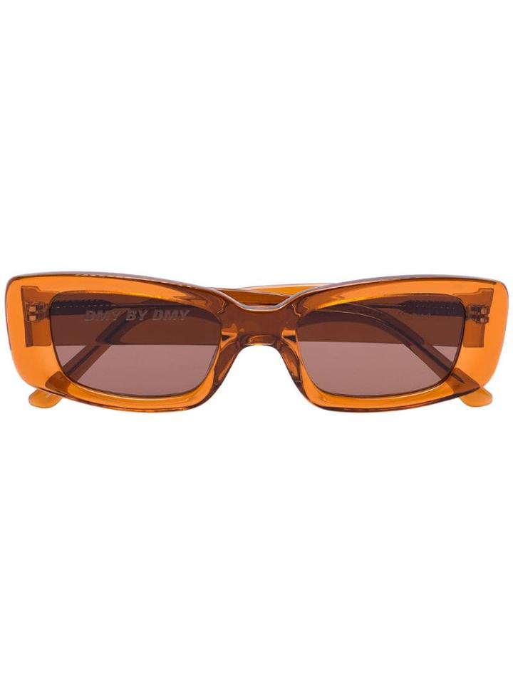 Dmybydmy Preston Rectangular Sunglasses - Brown