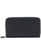 Prada Zip Around Wallet - Black