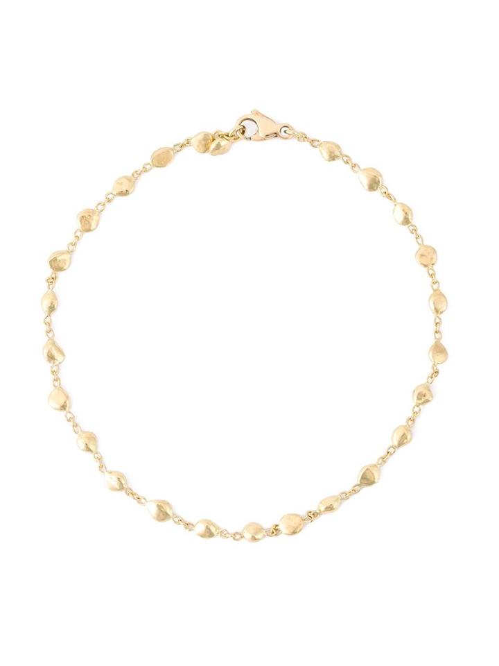 Natasha Collis Small Nugget Bracelet, Women's, Metallic