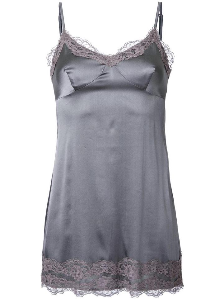 P.a.r.o.s.h. 'silsix' Dress, Women's, Grey, Silk