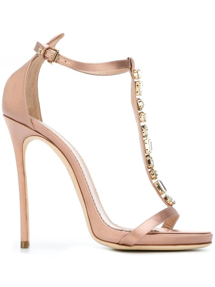 Dsquared2 Glass Stone Strap Sandals