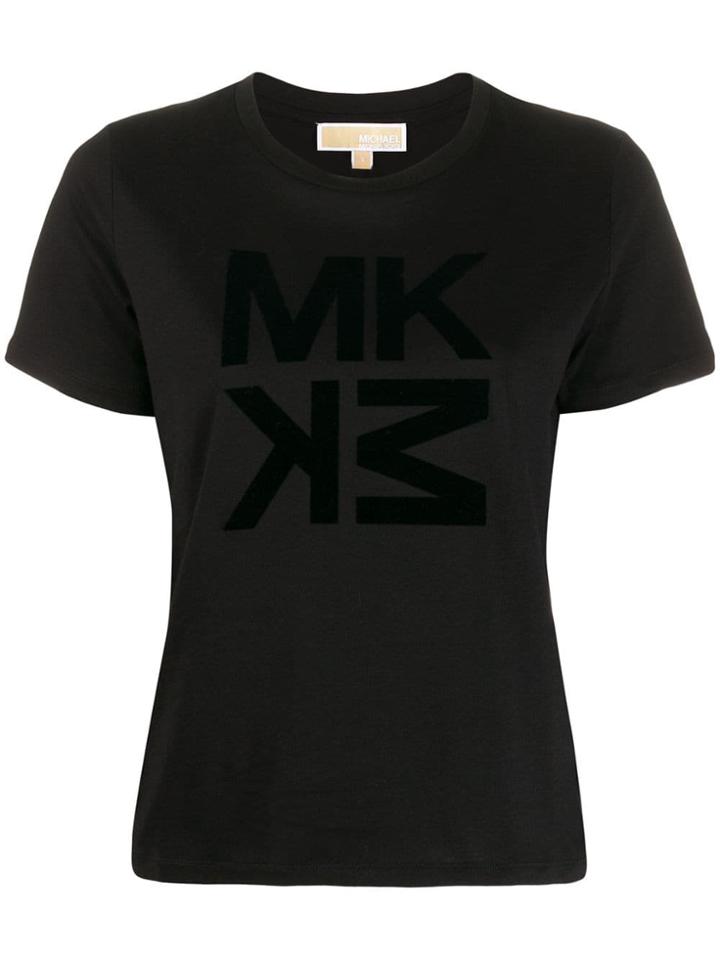 Michael Kors Collection Logo Print T-shirt - Black