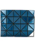 Bao Bao Issey Miyake Small Flipper Metallic Wallet - Blue