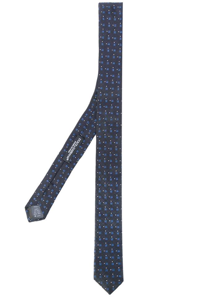 Dolce & Gabbana Slim Tie - Blue