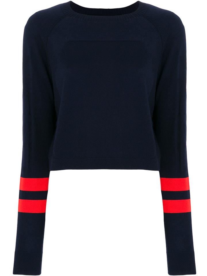 Lndr Cropped Jumper - Blue