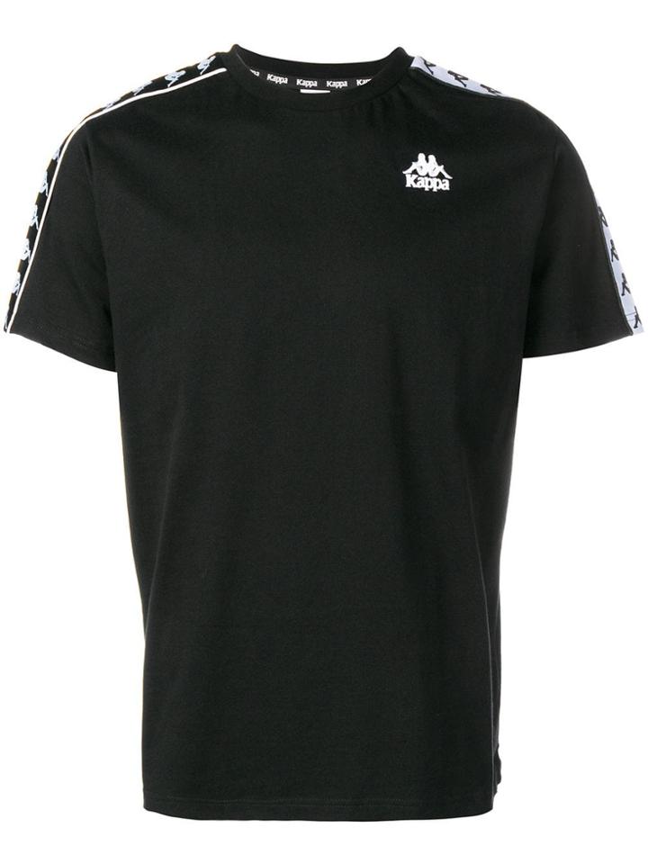 Kappa Embroidered Logo T-shirt - Black