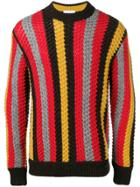 Salvatore Ferragamo Loose Knitted Sweater - Red