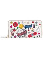 Anya Hindmarch Multi Print Wallet - White