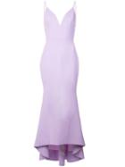 Christian Siriano V-neck Dress - Purple