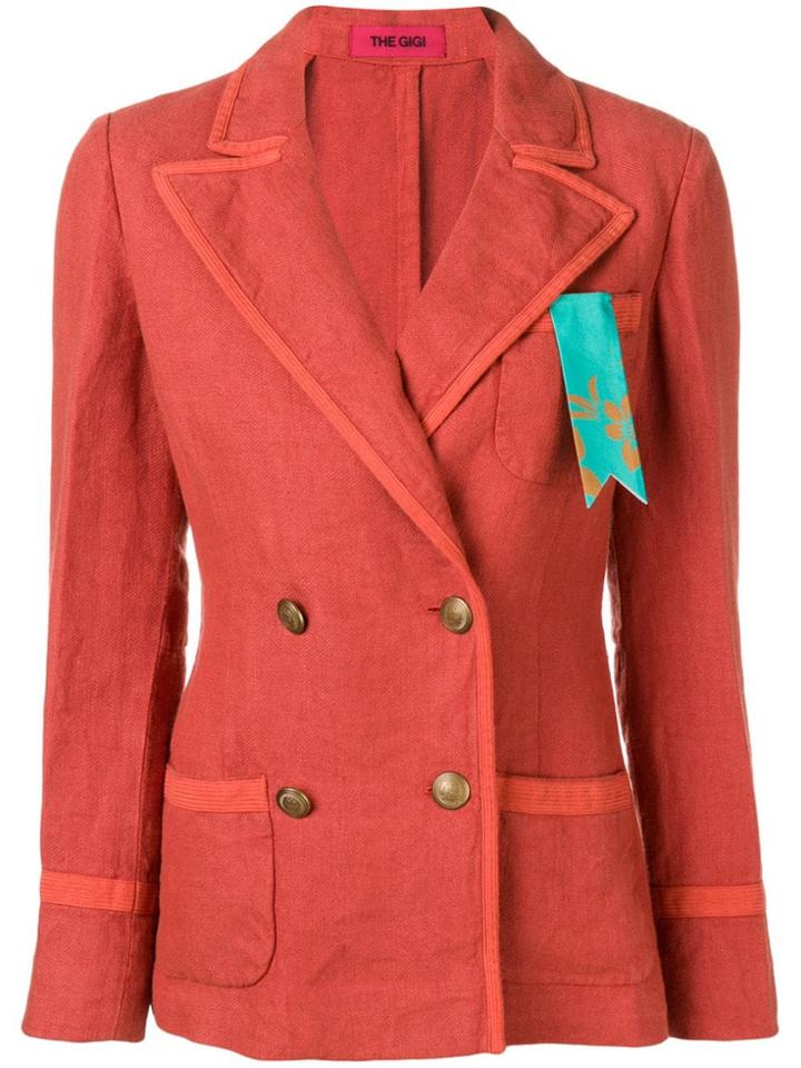 The Gigi Sandra Jacket - Orange