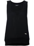Dsquared2 'evergreen' Tank Top, Women's, Size: 38, Black, Silk