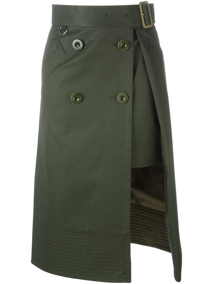 Sacai Layered Midi Skirt