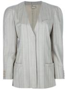 Krizia Vintage Pin Stripe Skirt Suit