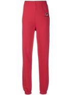 Chiara Ferragni Logo Embroidered Track Trousers