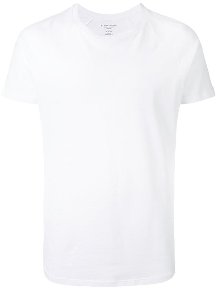 Majestic Filatures - Plain T-shirt - Men - Cotton - S, White, Cotton
