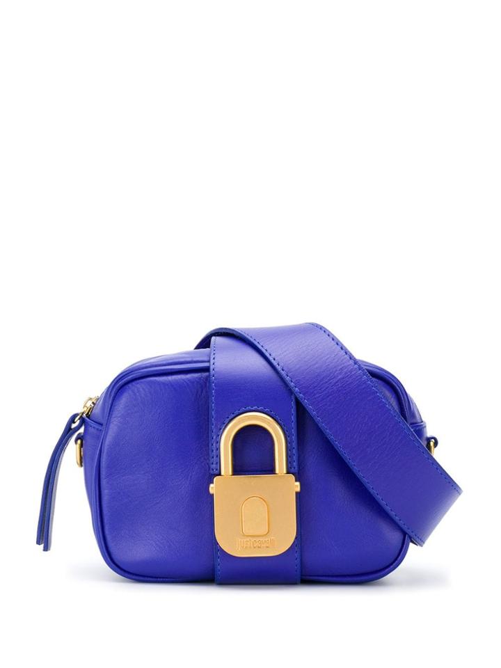 Just Cavalli Padlock Clasp Belt Bag - Blue