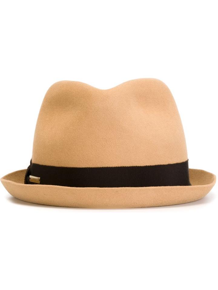 Dsquared2 Straw Hat, Men's, Size: M, Nude/neutrals, Rabbit Fur/viscose/cotton