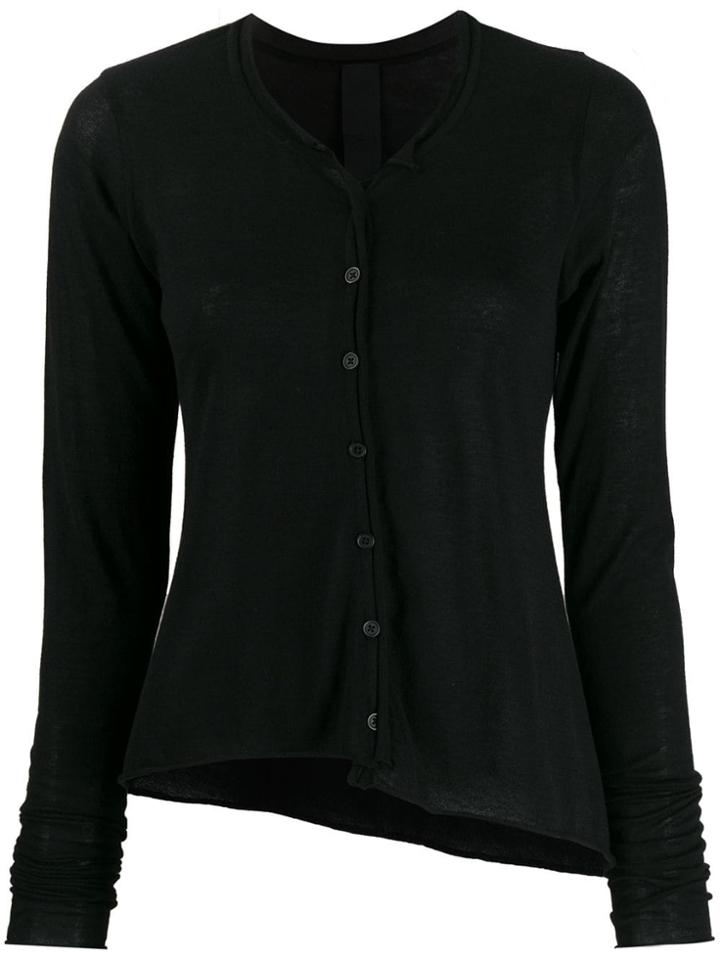 Rundholz Black Label Asymmetric Lightweight Cardigan