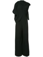 Roland Mouret Asymmetric Jumpsuit - Black