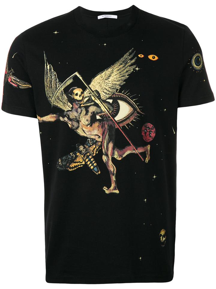 Givenchy Underworld Print T-shirt - Black